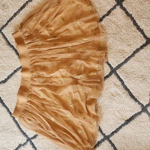 NWT Torrid plus size 4 gold skirt